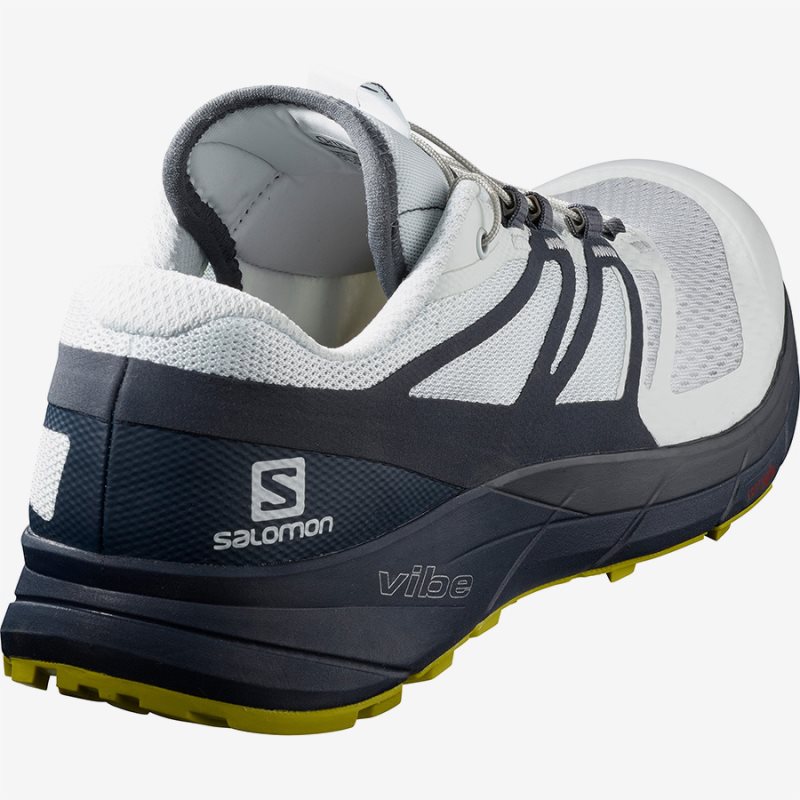 Chaussure Running Salomon SENSE RIDE 2 Blanche Homme | HDT-1387068