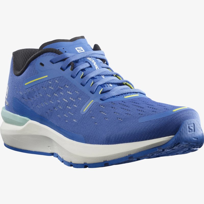 Chaussure Running Salomon SONIC 4 Balance Bleu Homme | TIW-3842406