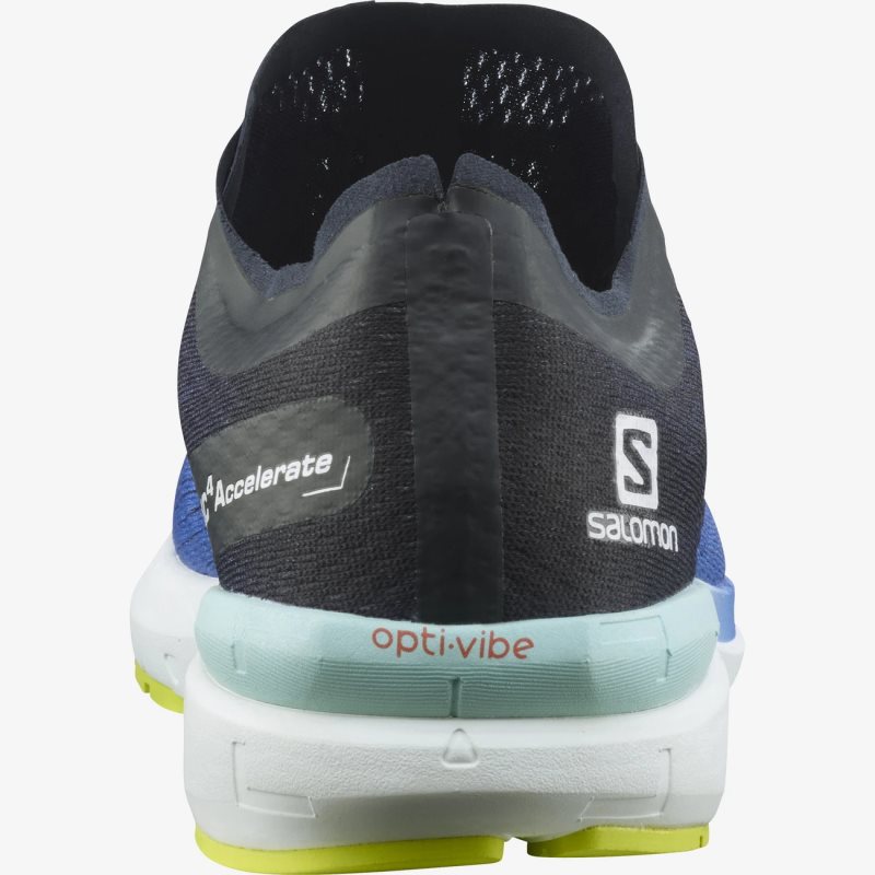 Chaussure Running Salomon SONIC 4 Accelerate Bleu Homme | TSW-8863794