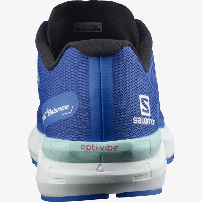 Chaussure Running Salomon SONIC 4 Balance Bleu Homme | TIW-3842406