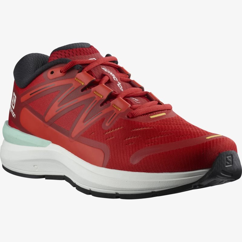 Chaussure Running Salomon SONIC 4 Confidence Rouge Homme | FDT-2439484