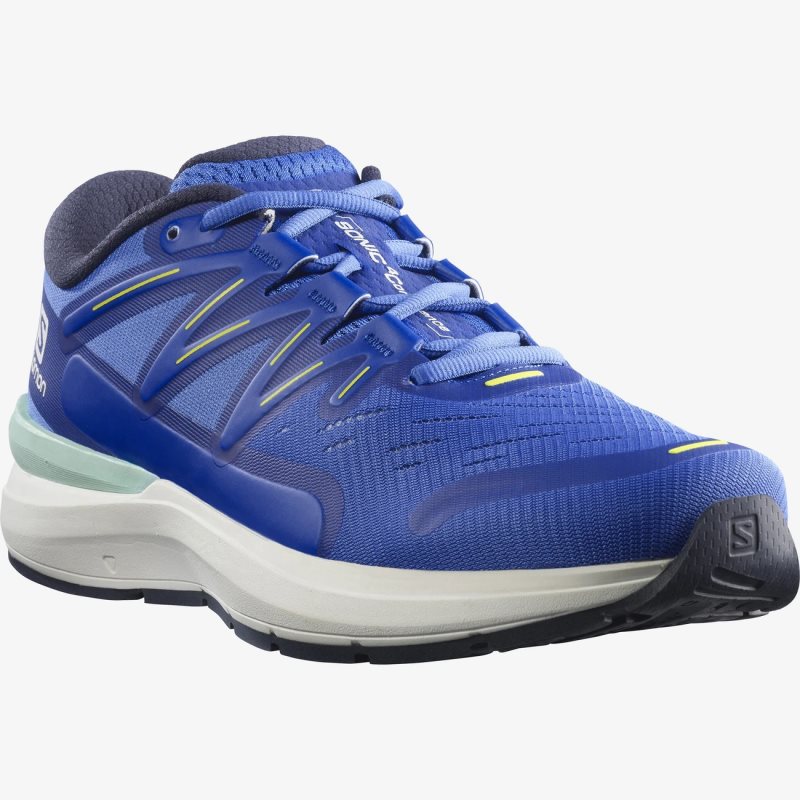 Chaussure Running Salomon SONIC 4 Confidence Bleu Homme | LDN-5697642