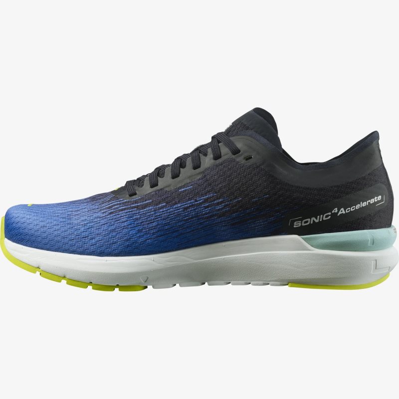 Chaussure Running Salomon SONIC 4 Accelerate Bleu Homme | TSW-8863794