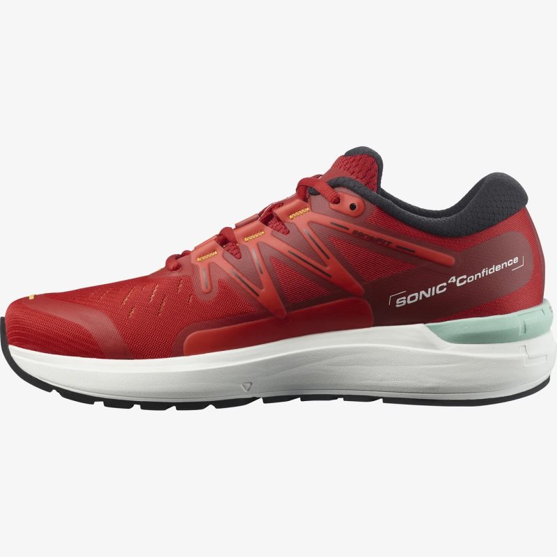 Chaussure Running Salomon SONIC 4 Confidence Rouge Homme | FDT-2439484