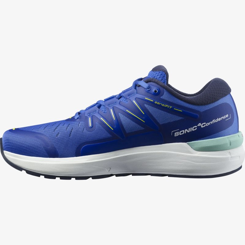 Chaussure Running Salomon SONIC 4 Confidence Bleu Homme | LDN-5697642