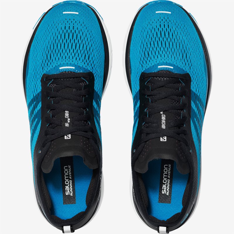 Chaussure Running Salomon SONIC RA 2 Bleu Homme | MDA-7189562