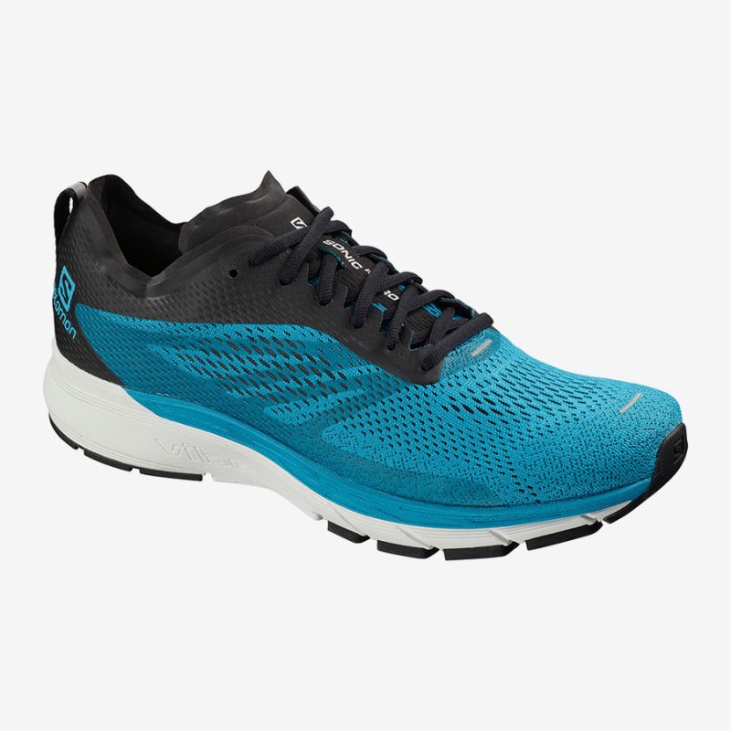 Chaussure Running Salomon SONIC RA PRO 2 Bleu Homme | BUD-0585249