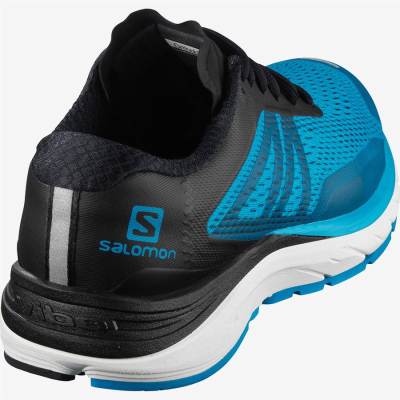 Chaussure Running Salomon SONIC RA MAX 2 Bleu Homme | WUU-6630979