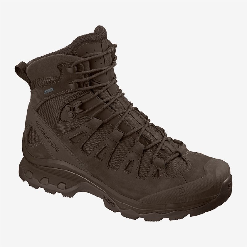 Chaussure Hiver Salomon QUEST 4D GTX FORCES 2 EN Chocolat Homme | HZW-0137544