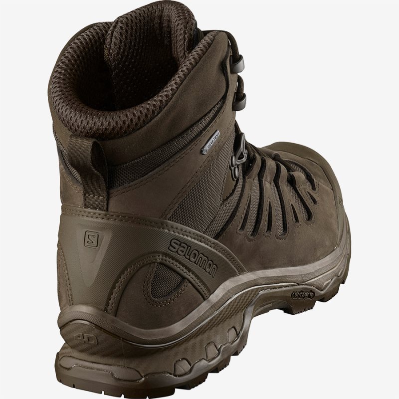 Chaussure Hiver Salomon QUEST 4D GTX FORCES 2 EN Chocolat Homme | HZW-0137544