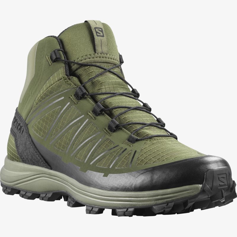 Chaussure Hiver Salomon SPEED ASSAULT Vert Olive Homme | LRS-4744721