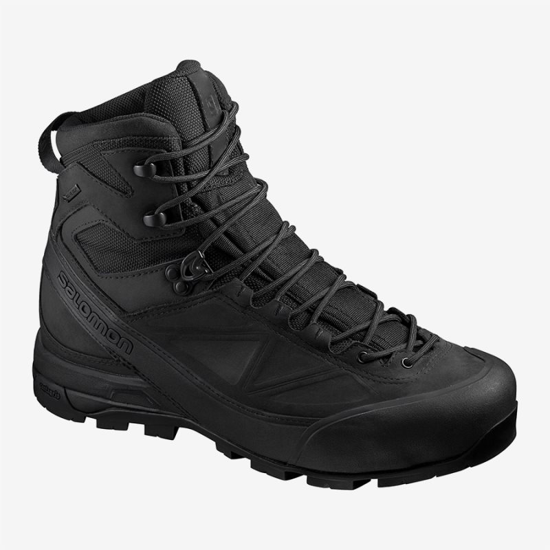 Chaussure Hiver Salomon X ALP GTX FORCES Noir Homme | SML-6608594