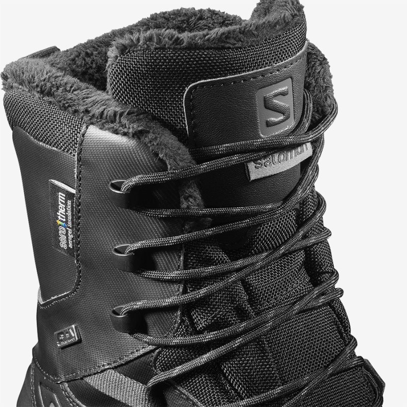 Chaussure Hiver Salomon TOUNDRA FORCES CSWP Noir Homme | HXD-5431406