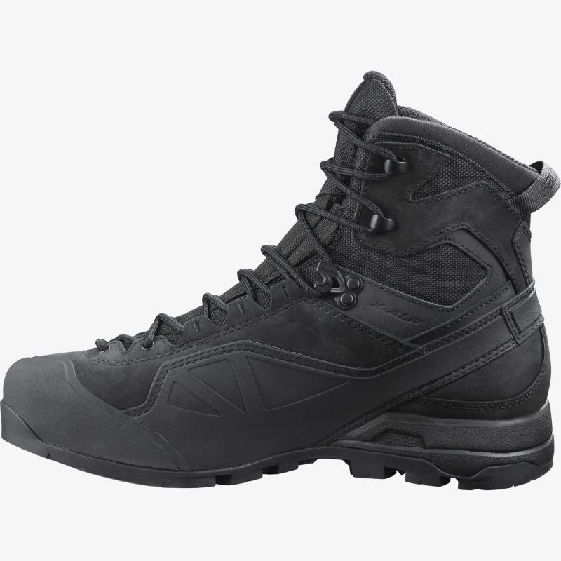 Chaussure Hiver Salomon X ALP GORE-TEX FORCES Noir Homme | PYI-2210293