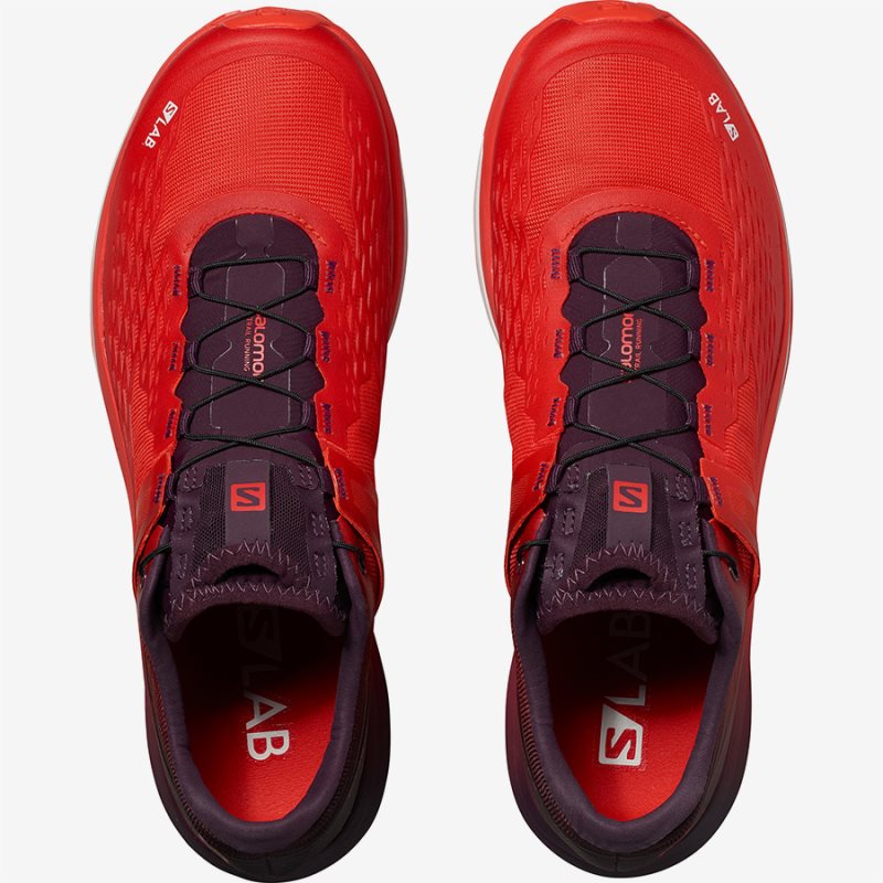 Chaussure Trail Salomon S/LAB ULTRA 2 Rouge Homme | QMV-9044783