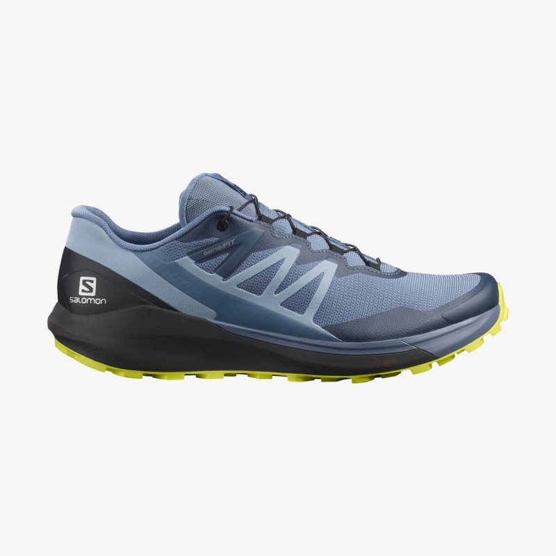 Chaussure Trail Salomon SENSE RIDE 4 Bleu Homme | KPP-5633531