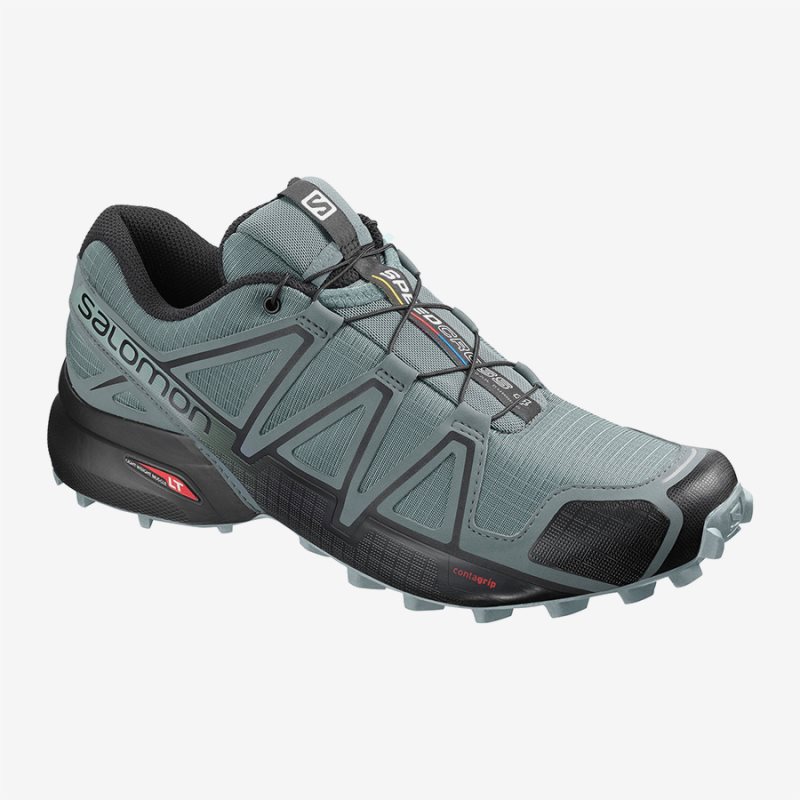 Chaussure Trail Salomon SPEEDCROSS 4 Bleu Homme | YQQ-8913183