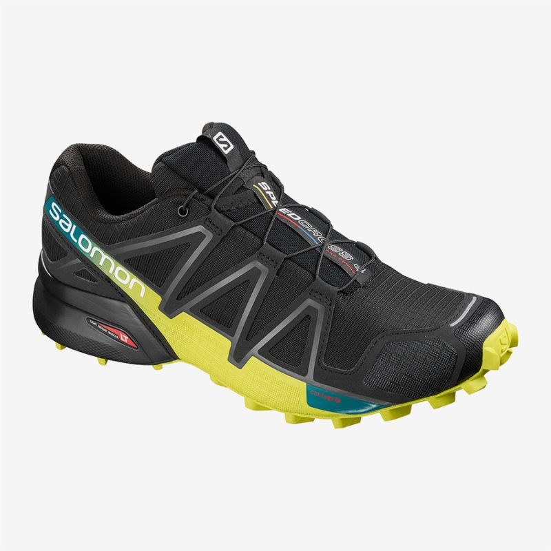 Chaussure Trail Salomon SPEEDCROSS 4 Noir Homme | TIS-2597604