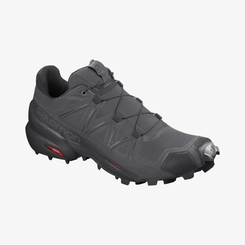 Chaussure Trail Salomon SPEEDCROSS 5 Noir Homme | ADS-1491750