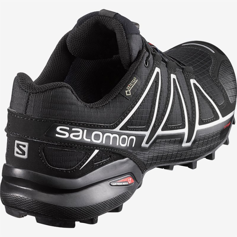 Chaussure Trail Salomon SPEEDCROSS 4 GTX Noir Homme | XRL-5905255