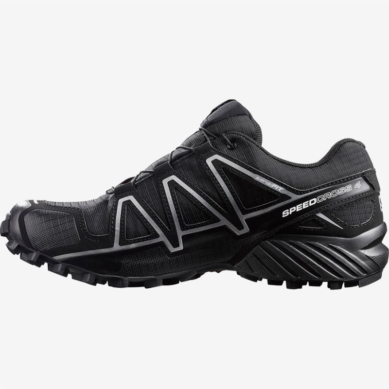 Chaussure Trail Salomon SPEEDCROSS 4 GTX Noir Homme | XRL-5905255