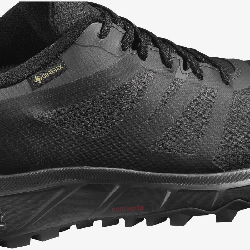 Chaussure Trail Salomon TRAILSTER 2 GORE-TEX Noir Homme | ZLY-8934634