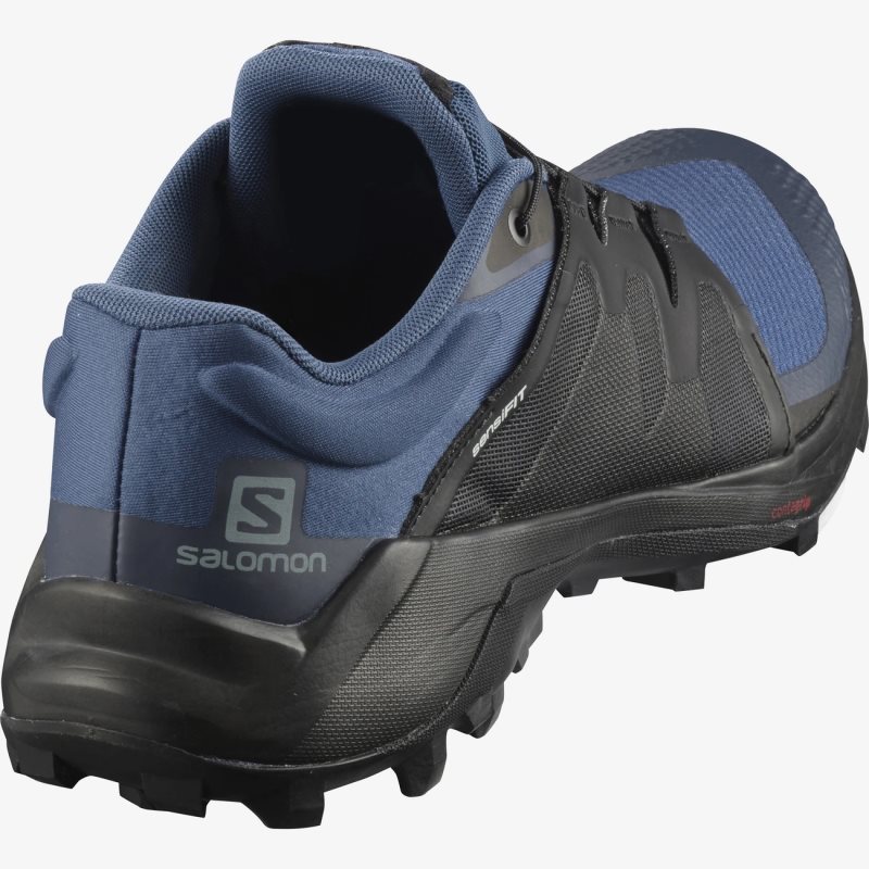 Chaussure Trail Salomon WILDCROSS Bleu Marine Homme | LXF-5010080