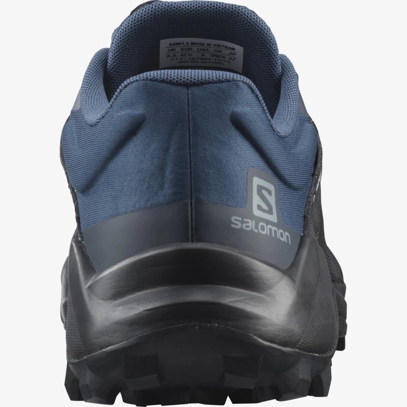 Chaussure Trail Salomon WILDCROSS Bleu Marine Homme | LXF-5010080