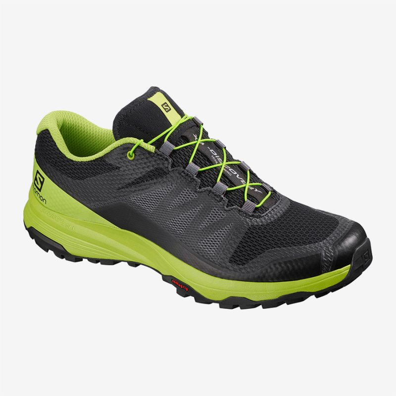 Chaussure Trail Salomon XA DISCOVERY Noir/Vert Homme | ZDJ-8553137