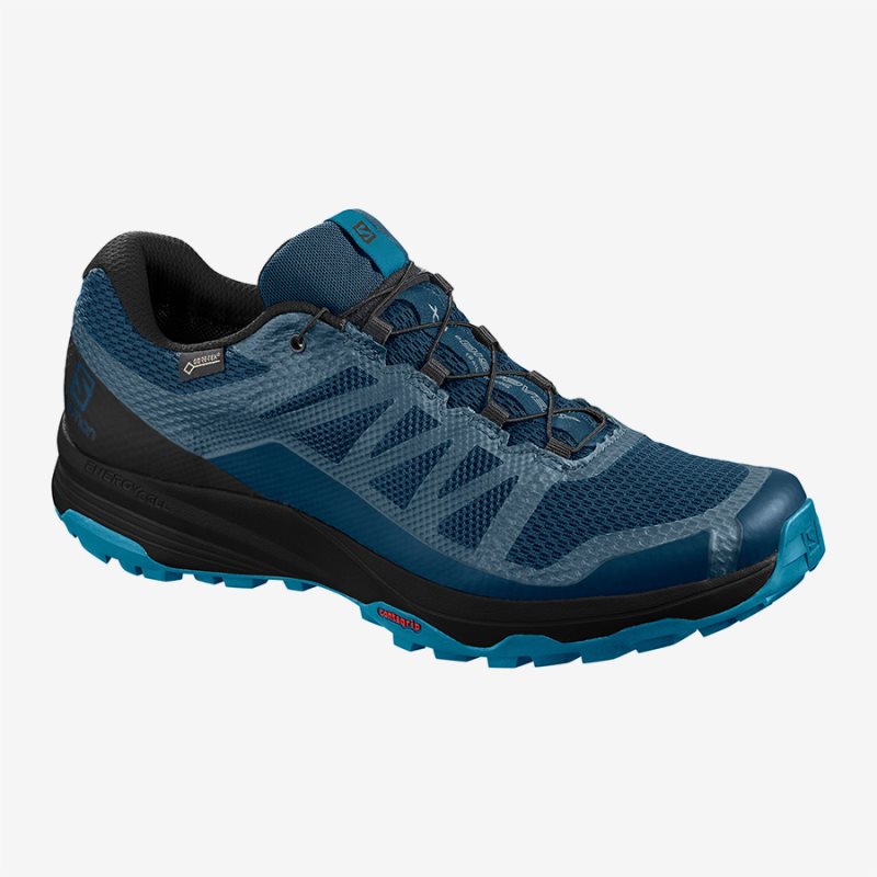 Chaussure Trail Salomon XA DISCOVERY GTX Bleu Homme | HYV-7990263