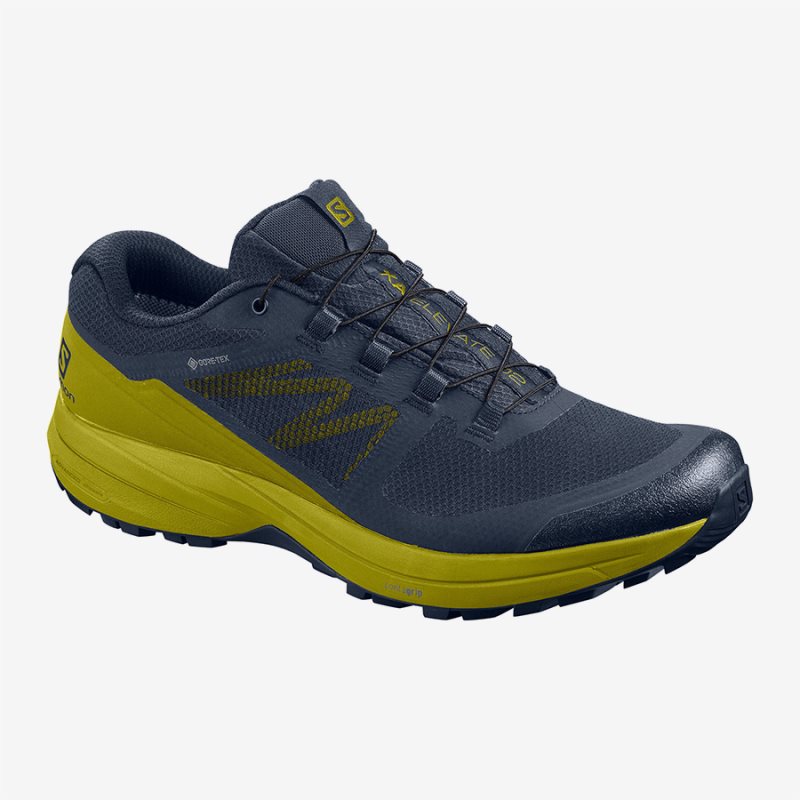 Chaussure Trail Salomon XA ELEVATE 2 GTX Bleu Marine Homme | YMR-9623191