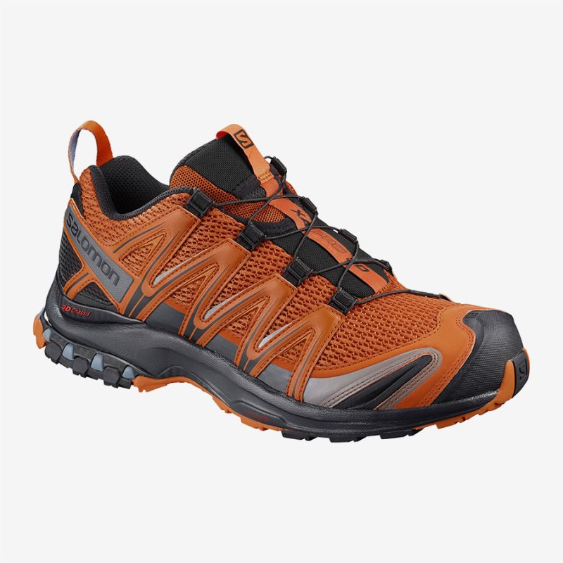 Chaussure Trail Salomon XA PRO 3D Orange Homme | EAH-9940191