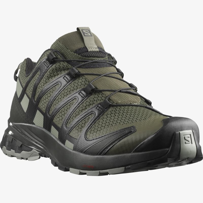 Chaussure Trail Salomon XA PRO 3D v8 Vert Olive Homme | WFF-0563032