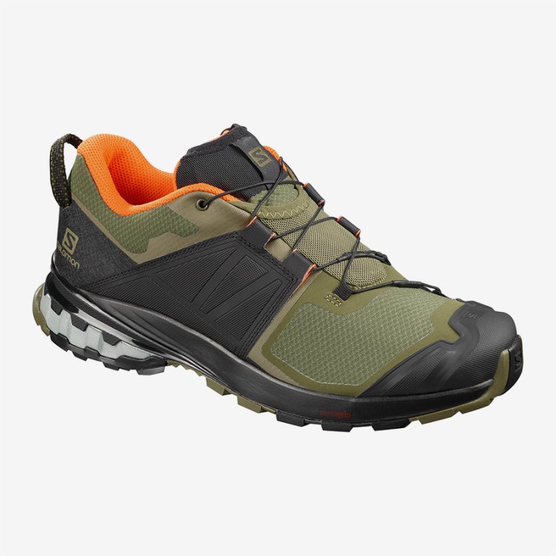 Chaussure Trail Salomon XA WILD Vert Olive/Noir Homme | CHN-7651563