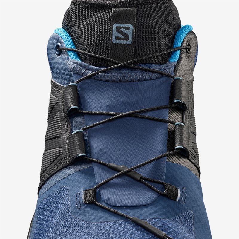 Chaussure Trail Salomon XA WILD GTX Bleu Homme | CFF-9195281