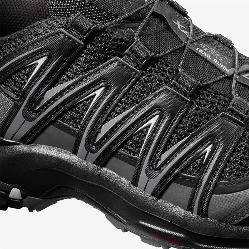 Chaussure Trail Salomon XA PRO 3D WIDE Noir Homme | VTR-1374278