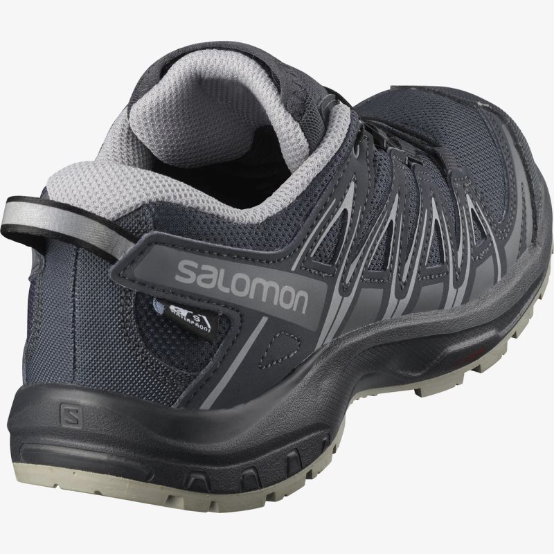 Chaussure de Randonnée Salomon XA PRO 3D CSWP NOCTURNE J Bleu Marine Enfant | LFQ-2099886