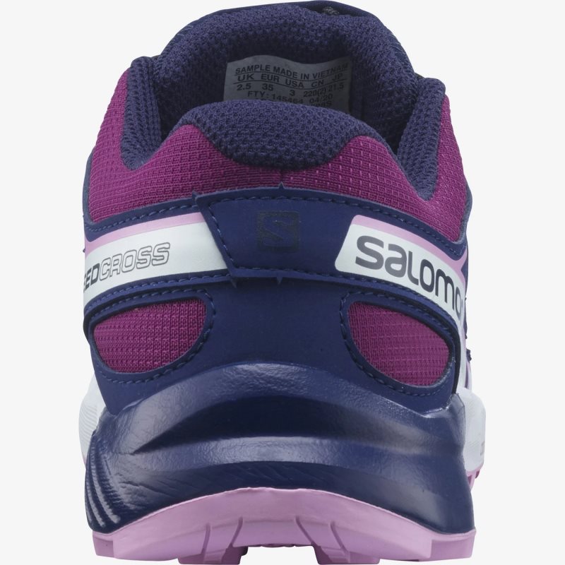 Chaussure Trail Salomon SPEEDCROSS Fushia Enfant | TSE-9716890