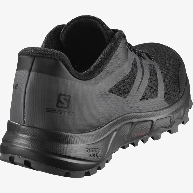 Chaussure Trail Salomon TRAILSTER 2 Noir Homme | XJW-5663864