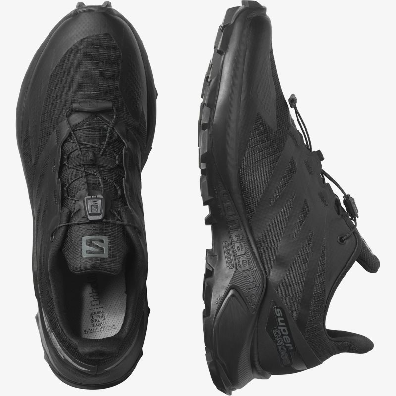 Chaussure Trail Salomon SUPERCROSS BLAST Noir Homme | CIV-0451092